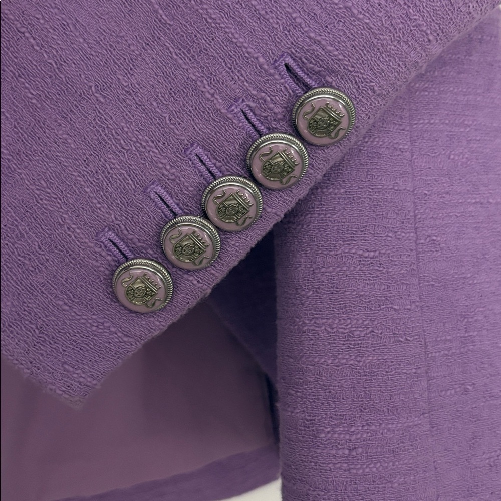 Veronica Beard Miller Dickey Jacket in Violet - Picture 10 of 14